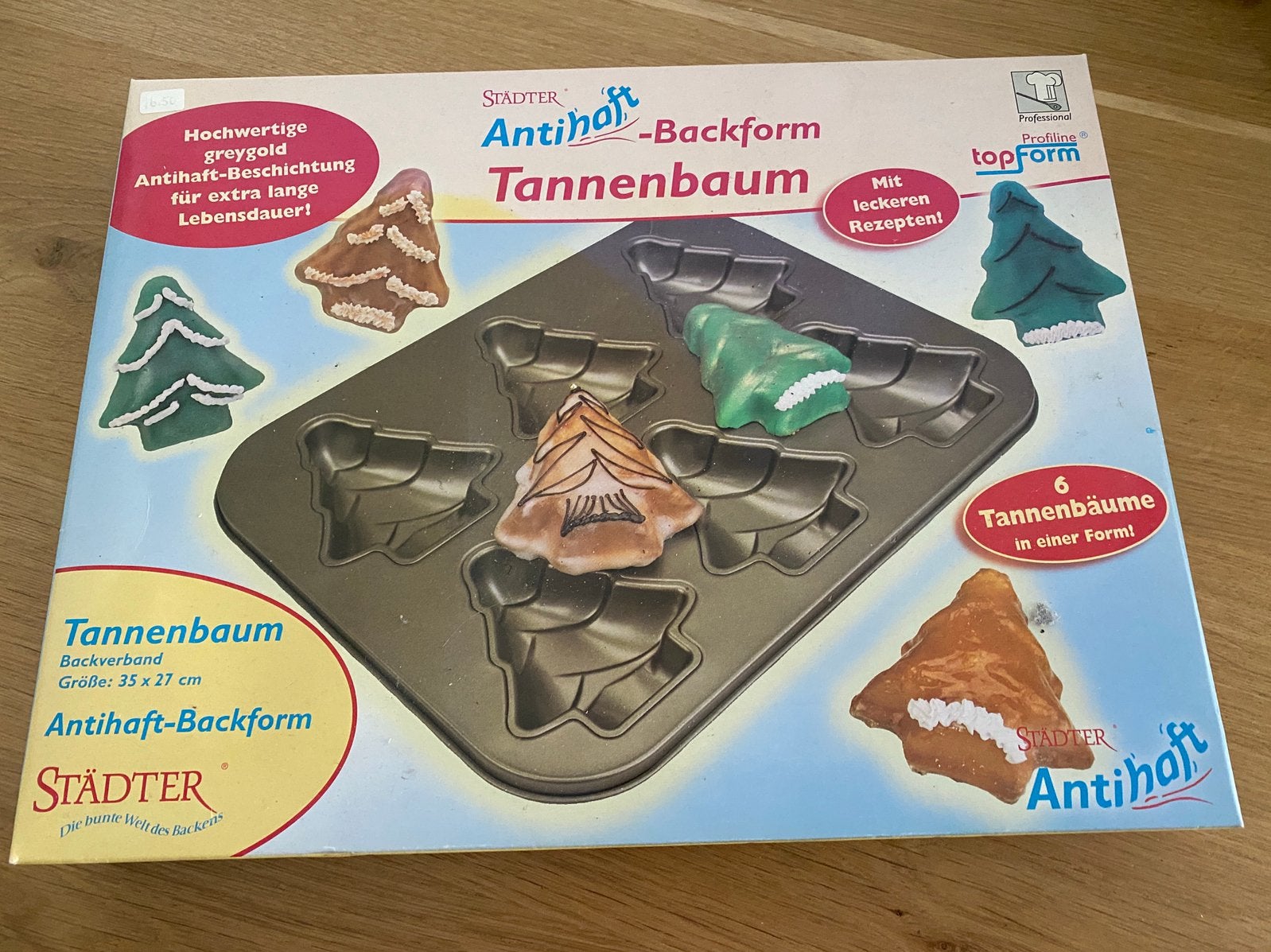 Stadter bakvorm mini kertsboompjes, Ophalen, Nieuw, Taarten of Cupcakes, Bakvorm