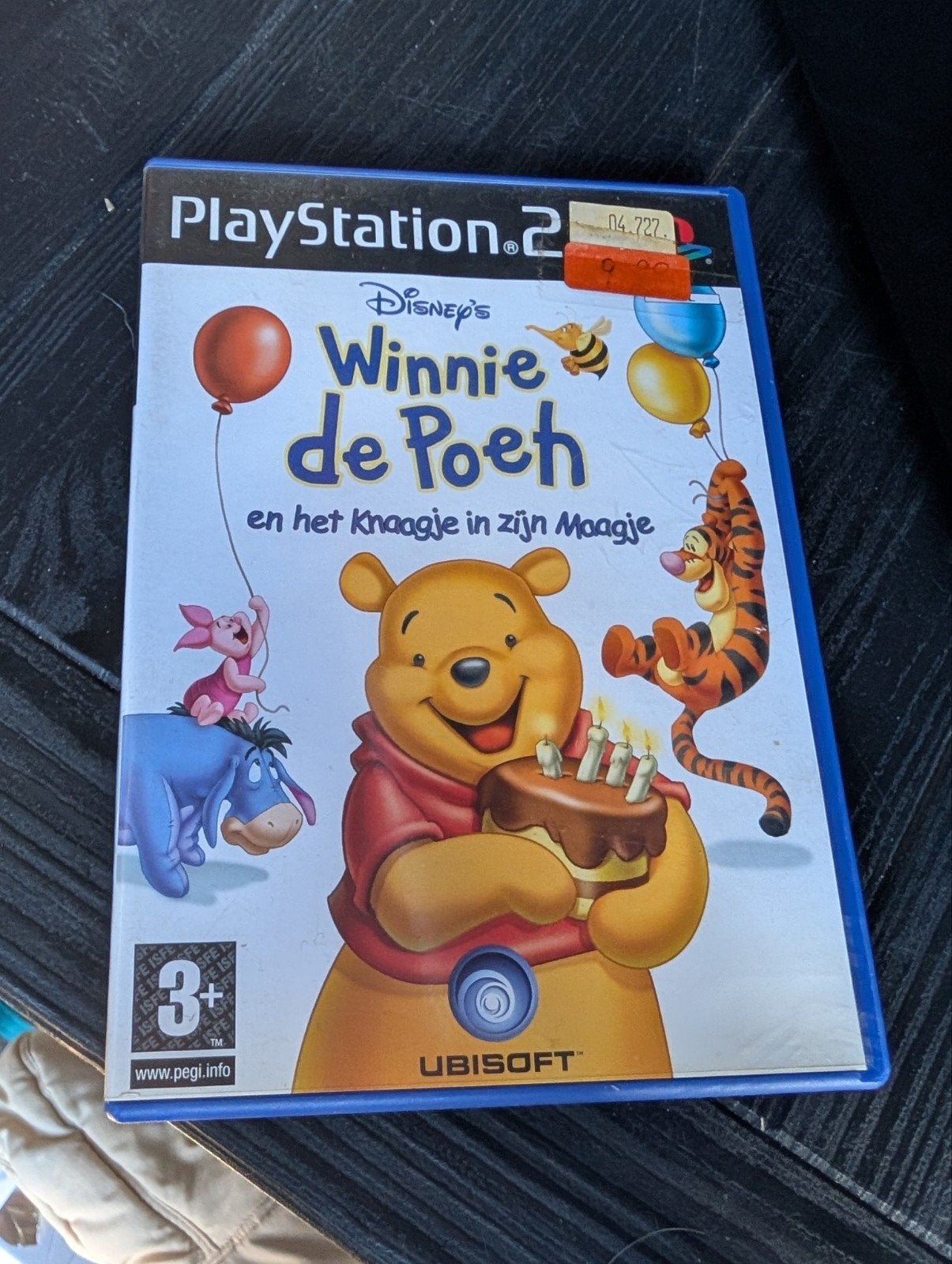 Disney's Winnie de Poeh en het Knaagje in zijn Maagje PS2, Gebruikt, 1 speler, Vanaf 3 jaar, Ophalen
