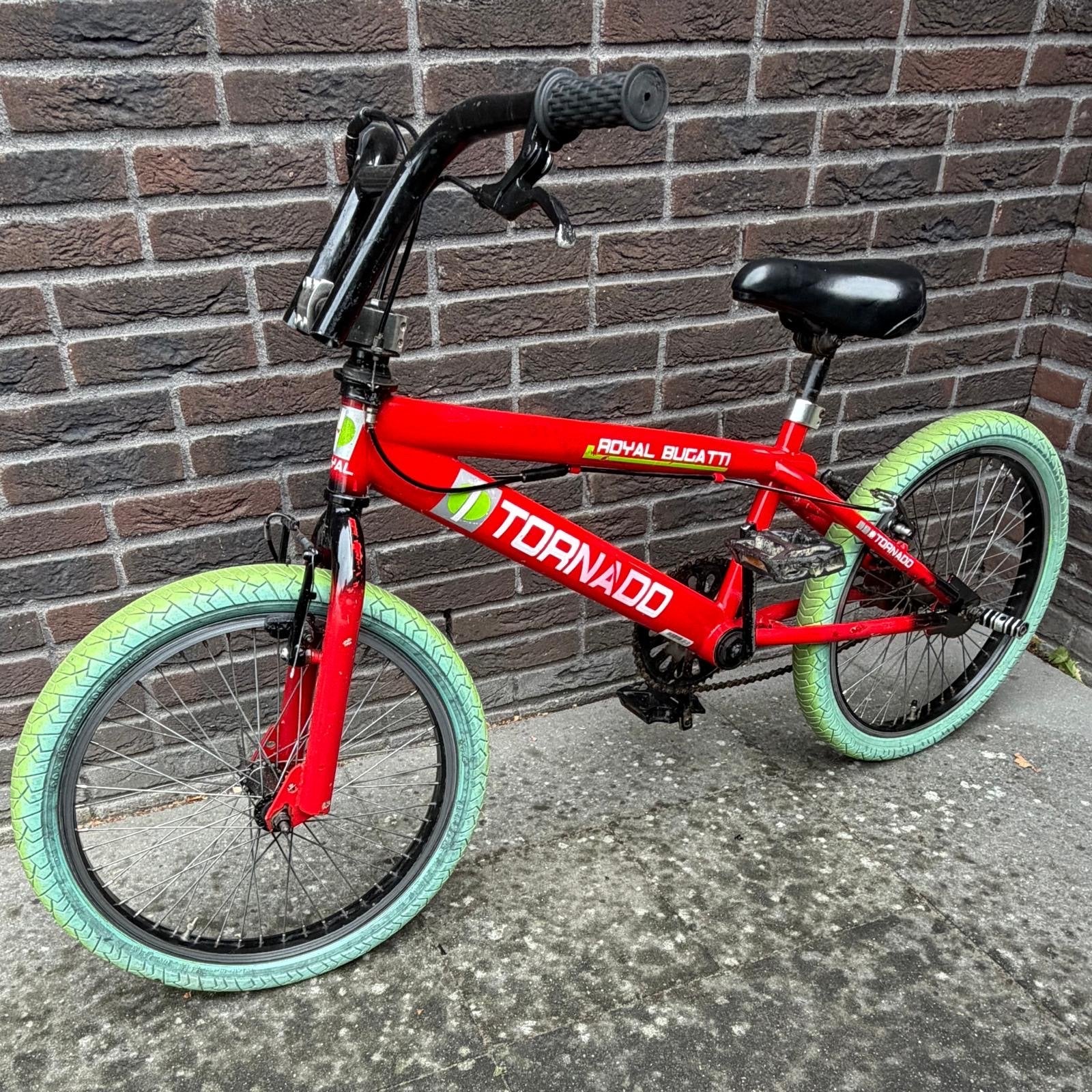 Royal Bugatti Tornado BMX crossfiets, Ophalen, Gebruikt, Staal, Velgrem