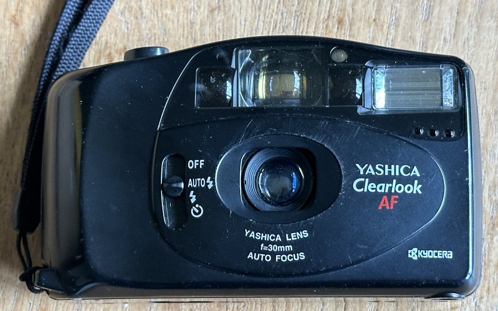 Yashica clearlook af 30mm f 5,6 / point and shoot camera, Ophalen, Gebruikt, Compact, Overige Merken