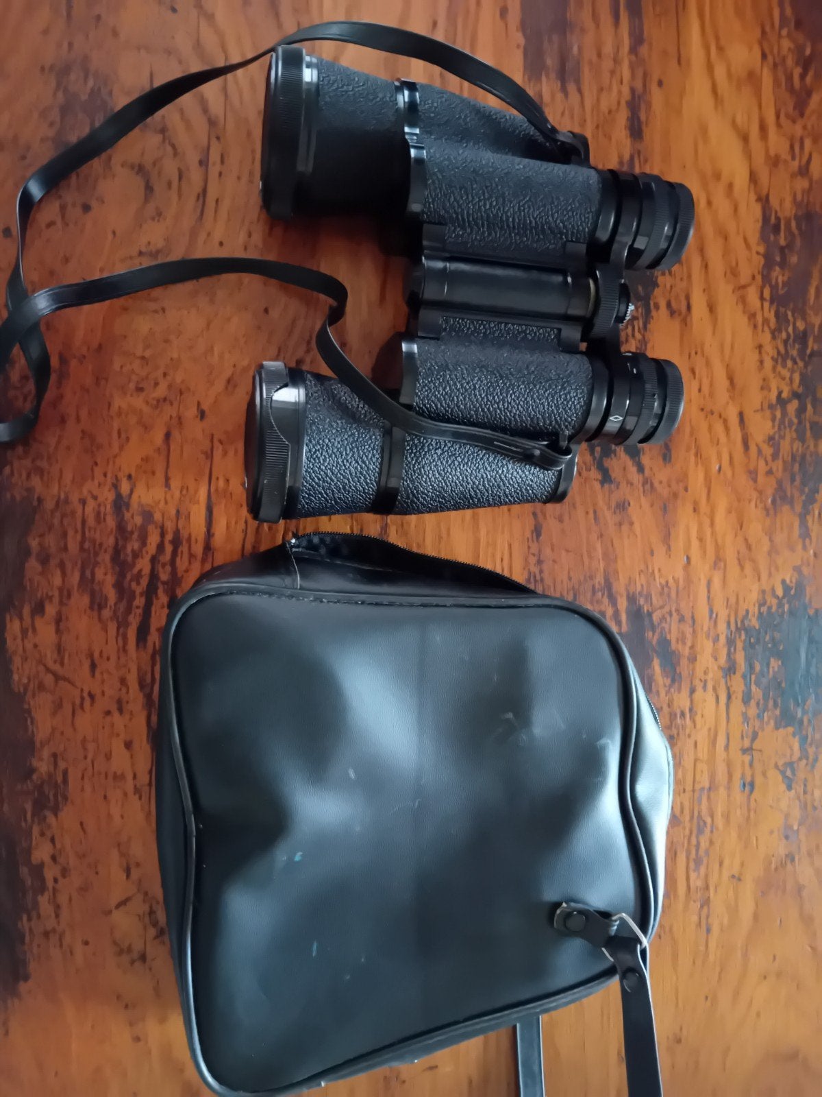 Luxon 12x50 verrekijker met tas, Gebruikt, Dakkant (recht), 12 tot 20x, Ophalen of Verzenden