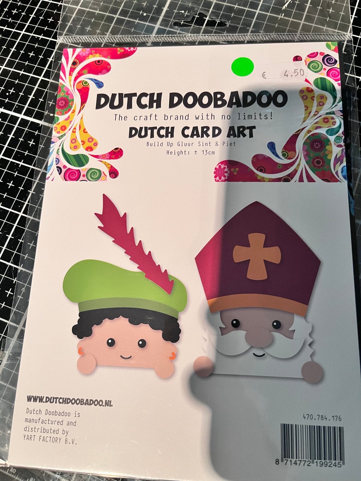 Dutch Doobadoo Build Up Gluur Sint & Piet Card Art, Overige thema's, Nieuw, Ophalen of Verzenden, Papier of Karton