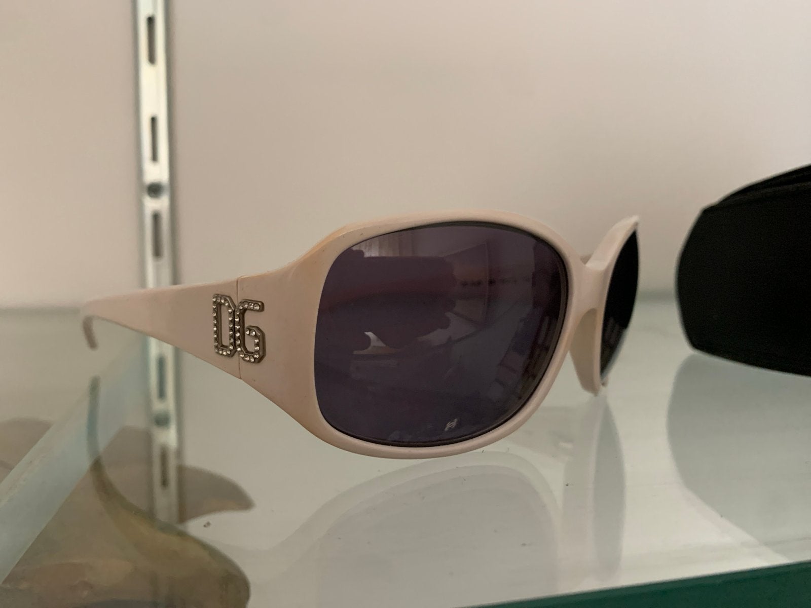 Dolce & Gabbana Zonnebril DG 640S - Crème/Beige, Sieraden, Tassen en Uiterlijk, Gebruikt, Zonnebril, Beige, Ophalen of Verzenden