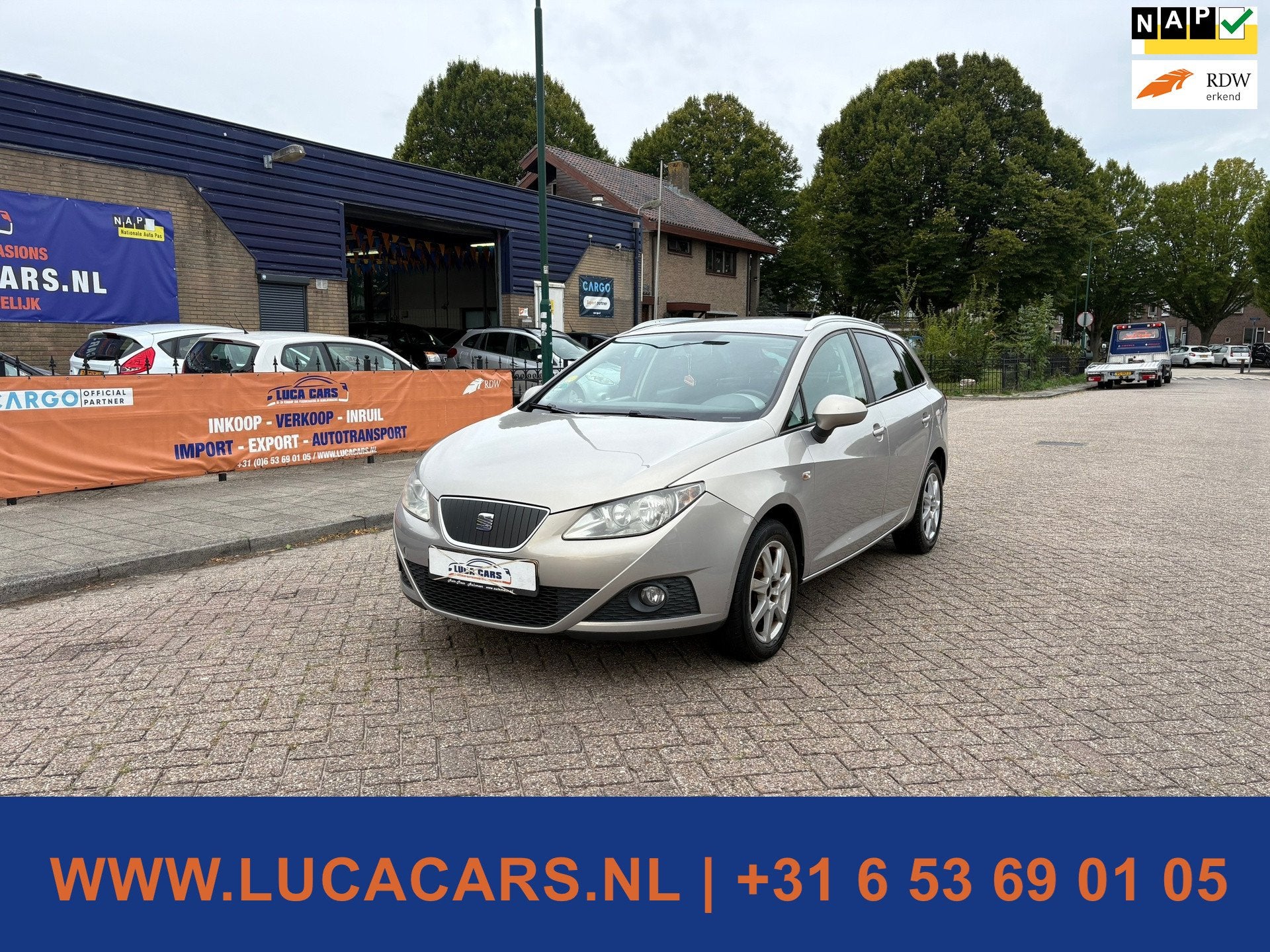 Seat Ibiza ST 1.2 TDI Style Ecomotive 2X SLEUTEL + BOEKJES!, Auto's, Voorwielaandrijving, Euro 5, Gebruikt, 1199 cc