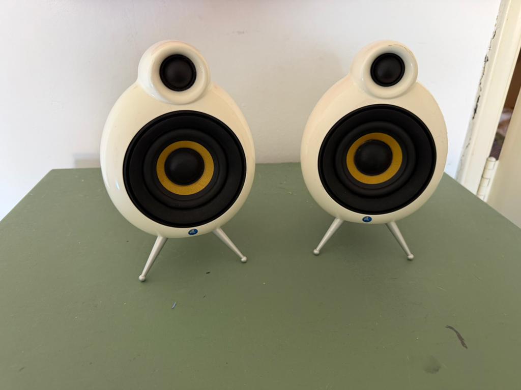 Scandyna MicroPod SE speakers, Audio, Tv en Foto, Luidsprekers, Zo goed als nieuw, Front, Rear of Stereo speakers, Overige merken