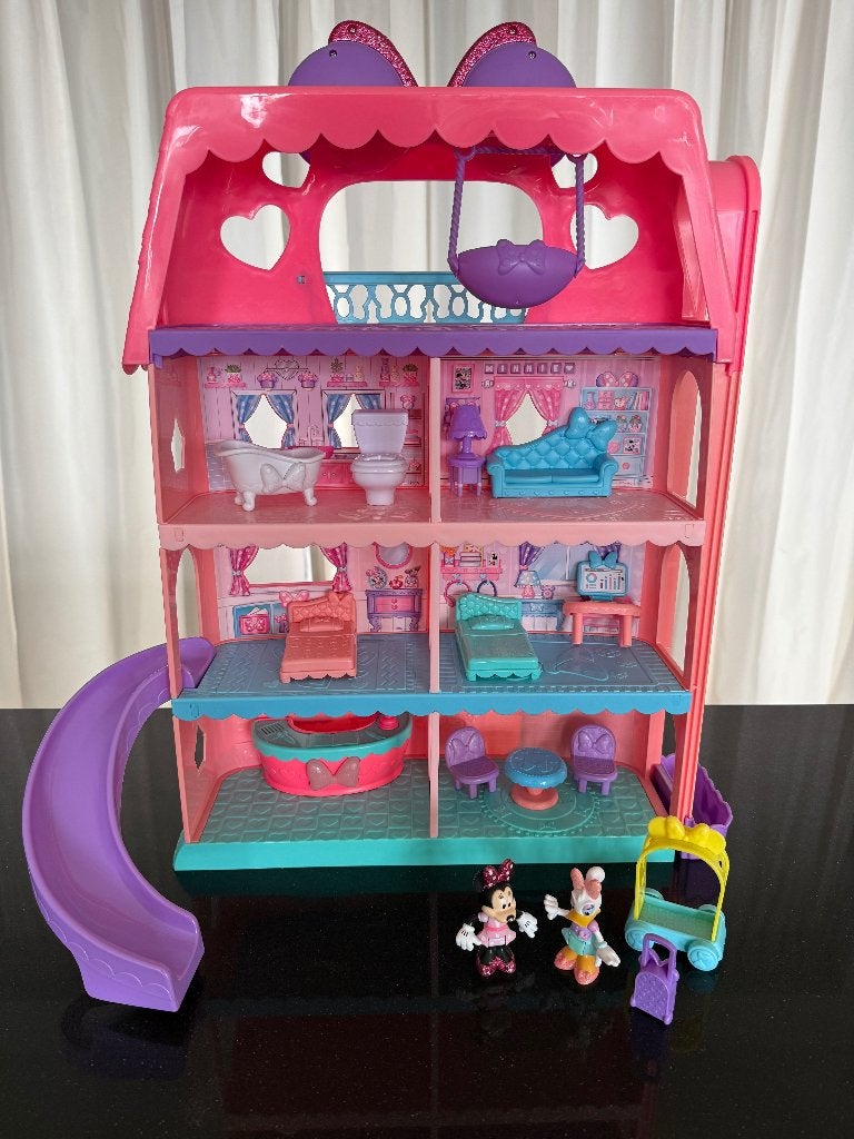 Mini Mouse Bow-tel Hotel, Ophalen, Gebruikt