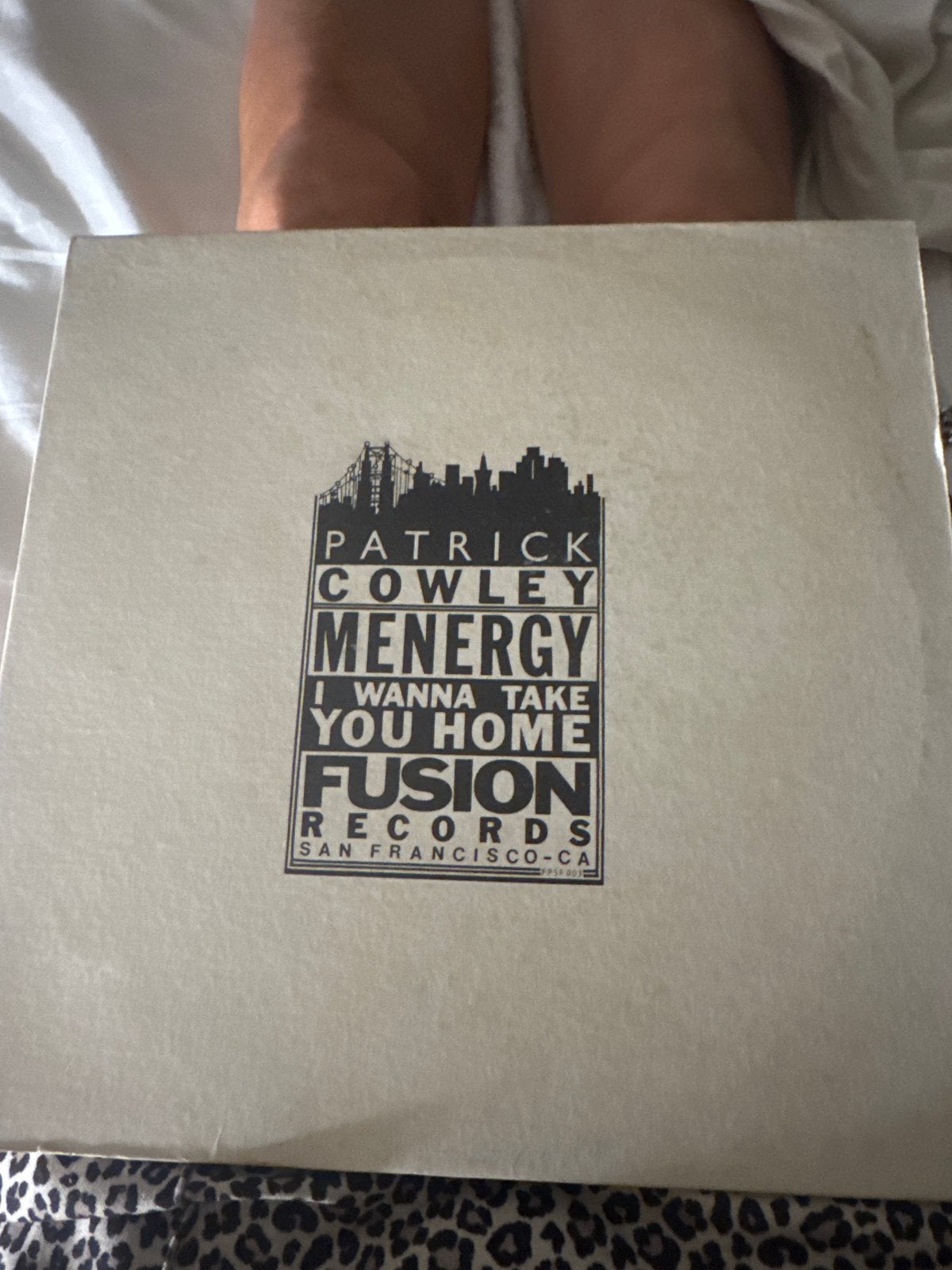 Patrick Cowley - Menergy / I Wanna Take You Home (12 inch), Gebruikt, Originele persing, Ophalen of Verzenden, Elektronisch