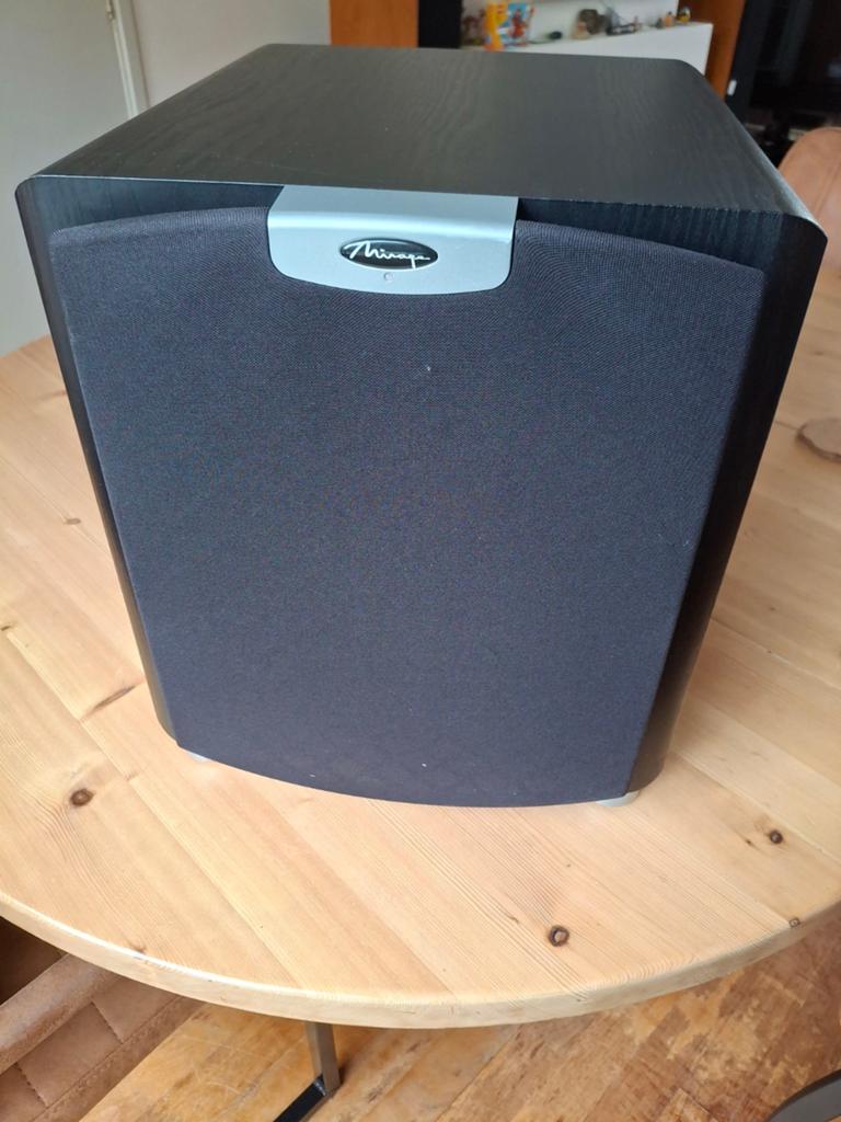 Mirage subwoofer omni- s10 200 watt RMS, Overige merken, Gebruikt, Subwoofer, Verzenden
