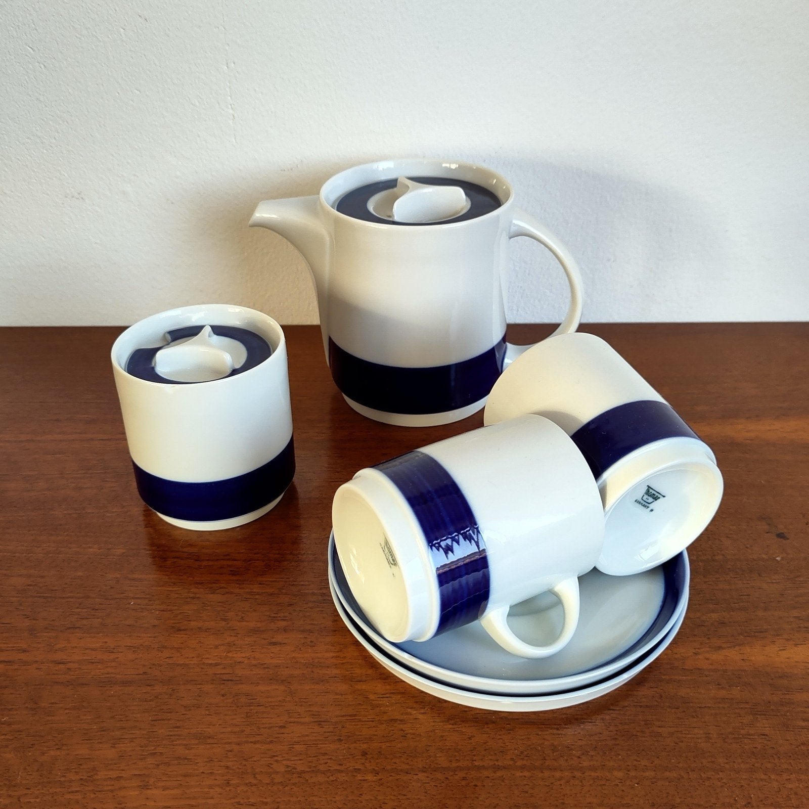 Vintage Thomas Rosenthal koffie/thee set, Huis en Inrichting, Gebruikt, Overige merken, Ophalen of Verzenden, Overige stijlen