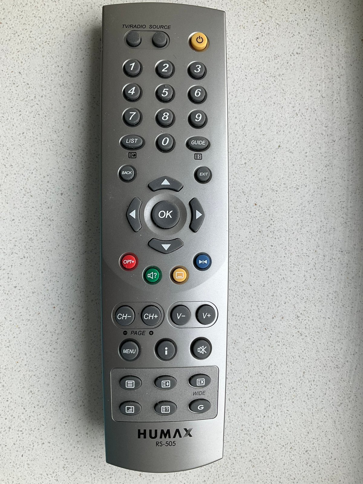 🔥 Orginele Ziggo Humax afstandsbedienig 🔥, Ophalen of Verzenden, Zo goed als nieuw