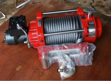 Hydraulische lier 7 Ton KOMPAKT 26m 12mmkabel hydraul rem, Auto diversen, Lierenwinkel De Akkers 56 , 7468DE  Enter NL, Nieuw