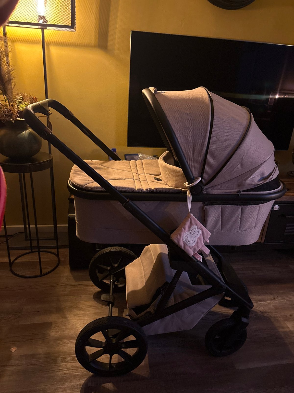 Qute Q rider kinderwagen met reiswieg en zitje €350,-, Kinderen en Baby's, Kinderwagens en Combinaties, Overige merken, Gebruikt