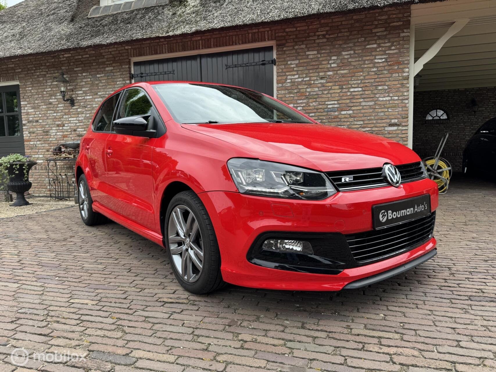 Volkswagen Polo 1.2 TSI - 90 pk - 5 deurs - R line, Auto's, Automatische klimaatregeling, Gebruikt, 4 cilinders, Bedrijf