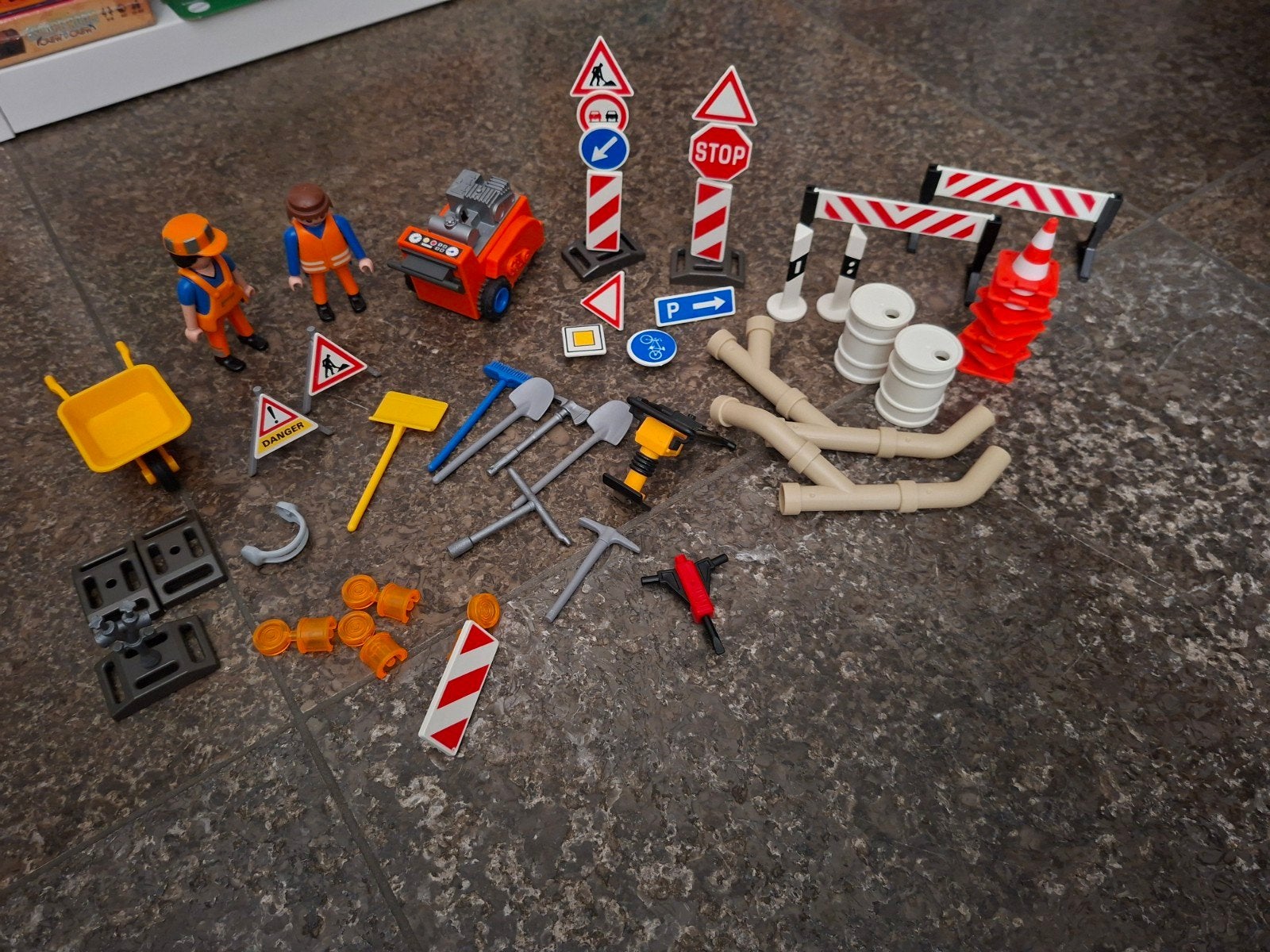 playmobil werkers/bouwers, Ophalen of Verzenden, Zo goed als nieuw