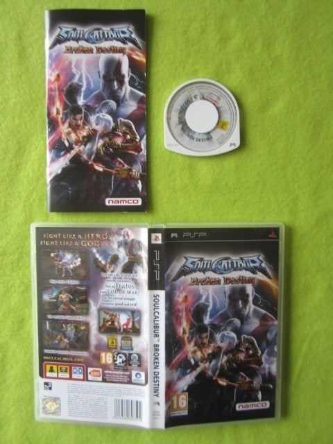Soulcalibur Soul Calibur PSP Playstation, Vechten, 2 spelers, Ophalen of Verzenden, Zo goed als nieuw
