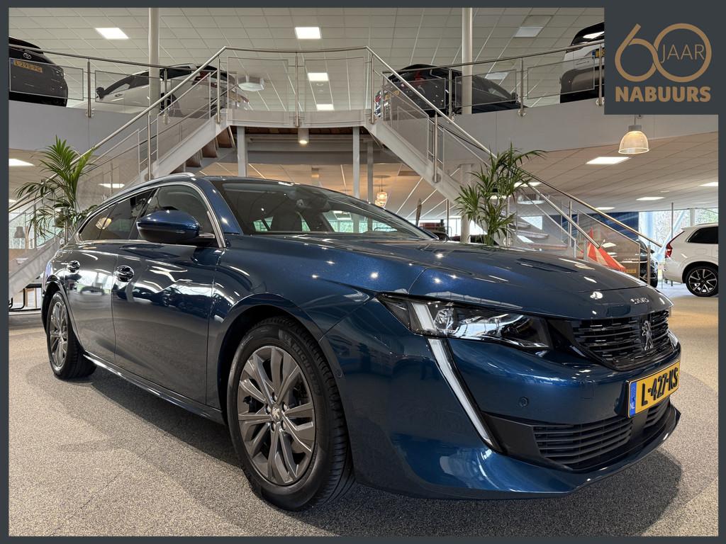 Peugeot 508 SW 1.2 130pk EAT8 BL Allure NL auto, Adaptive, C, Auto's, Peugeot, Gebruikt, Euro 6, 1199 cc, Blauw