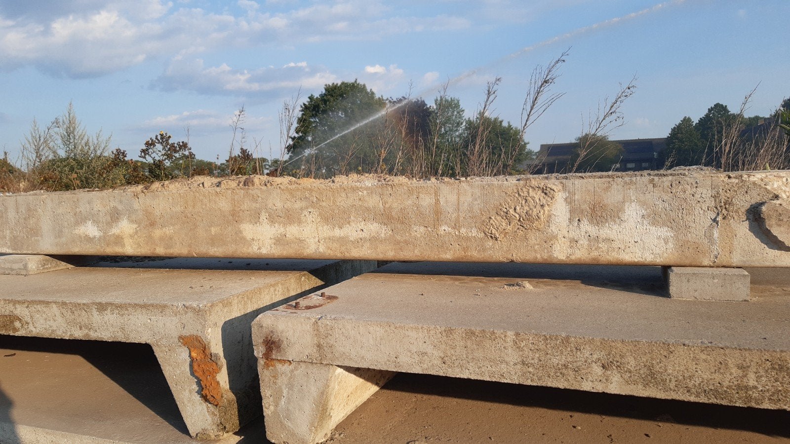 draagbalk beton, Ophalen, Gebruikt, Beton