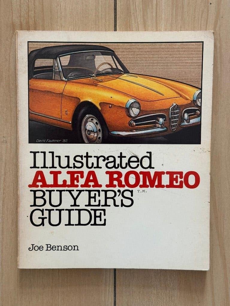 Boek Illustrated Alfa Romeo Buyer's Guide, Gelezen, Alfa Romeo, Ophalen of Verzenden, Joe Benson