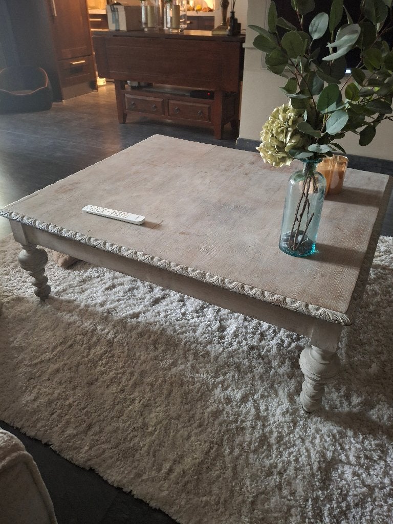Salontafel, Ophalen, Gebruikt, 100 tot 150 cm, Eikenhout