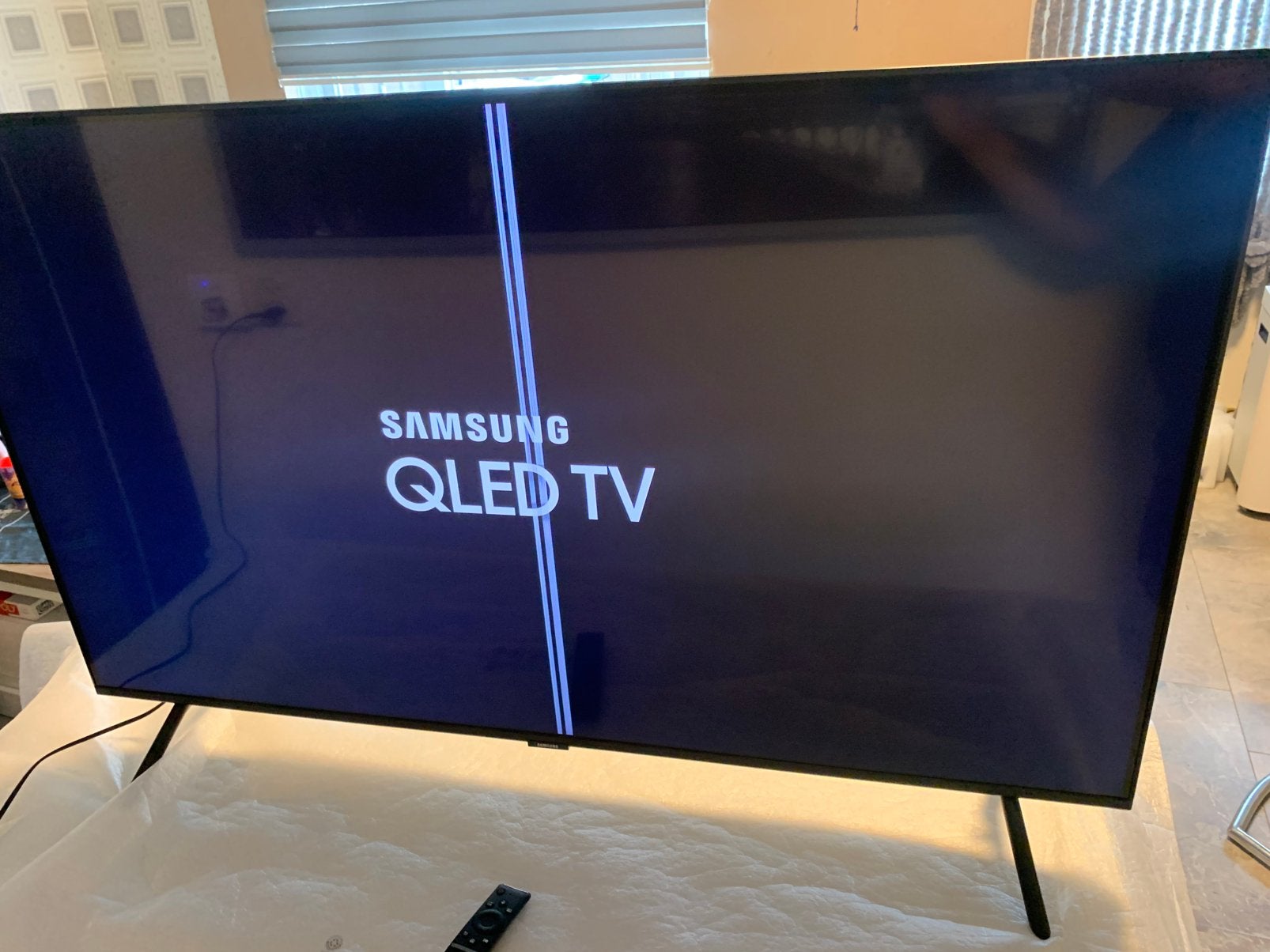 Samsung qled tv 49 inch tv defect & 65 inch samsung 8k tv, Audio, Tv en Foto, Televisies, Ophalen, Zo goed als nieuw, 100 cm of meer