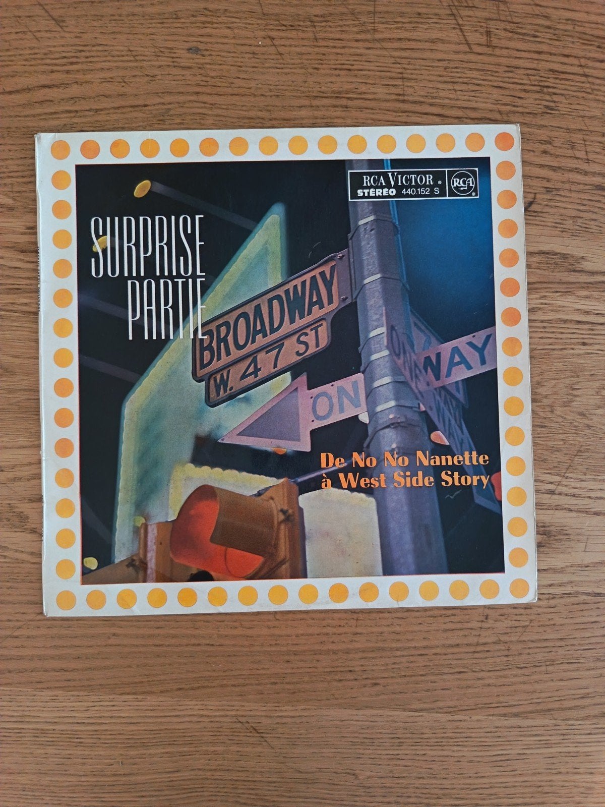 Surprise Partie Broadway LP - Claude Normand, Cd's en Dvd's, Ophalen of Verzenden, 1960 - 1969, Gebruikt, 12 inch