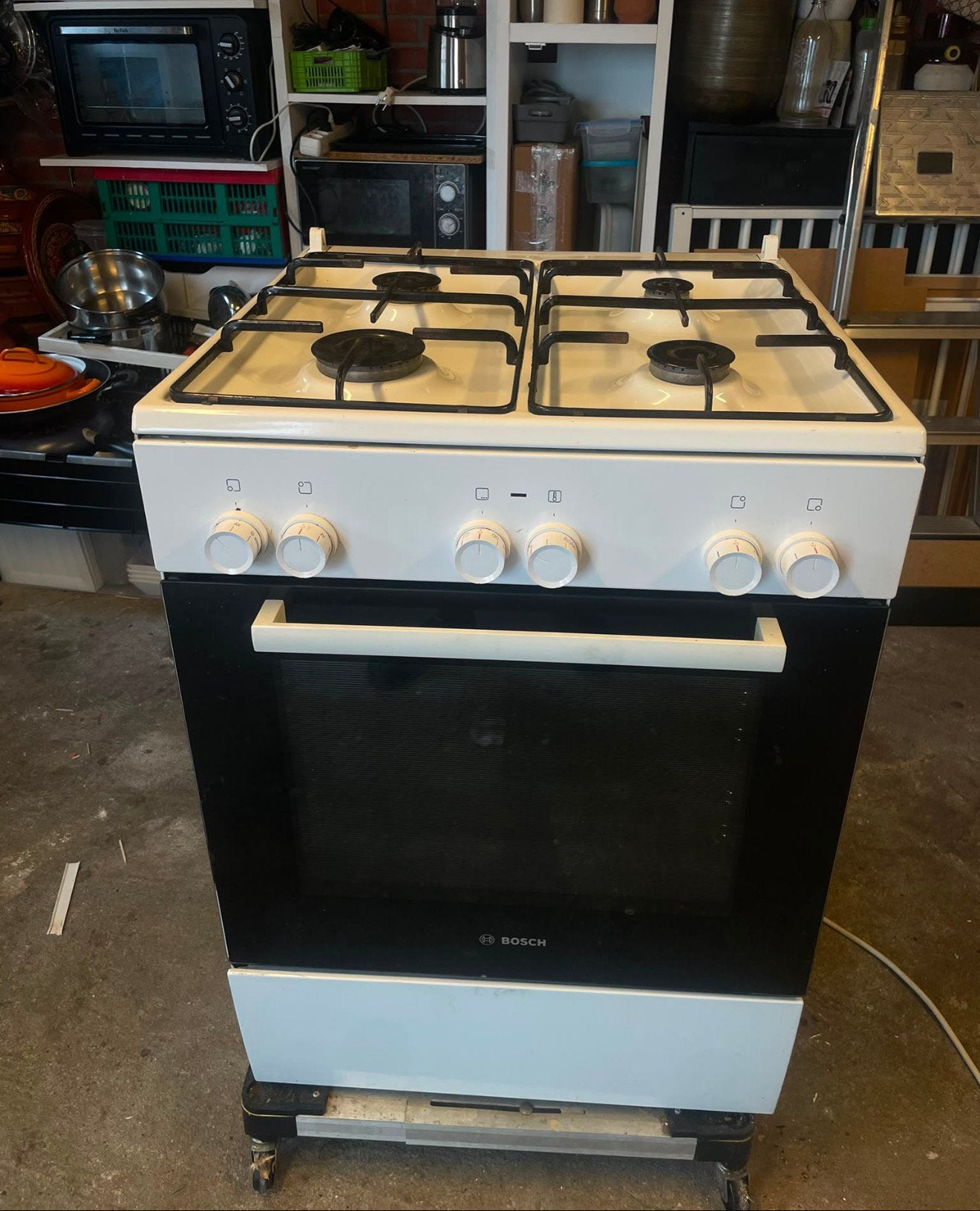 Bosch oven, Ophalen, Gebruikt