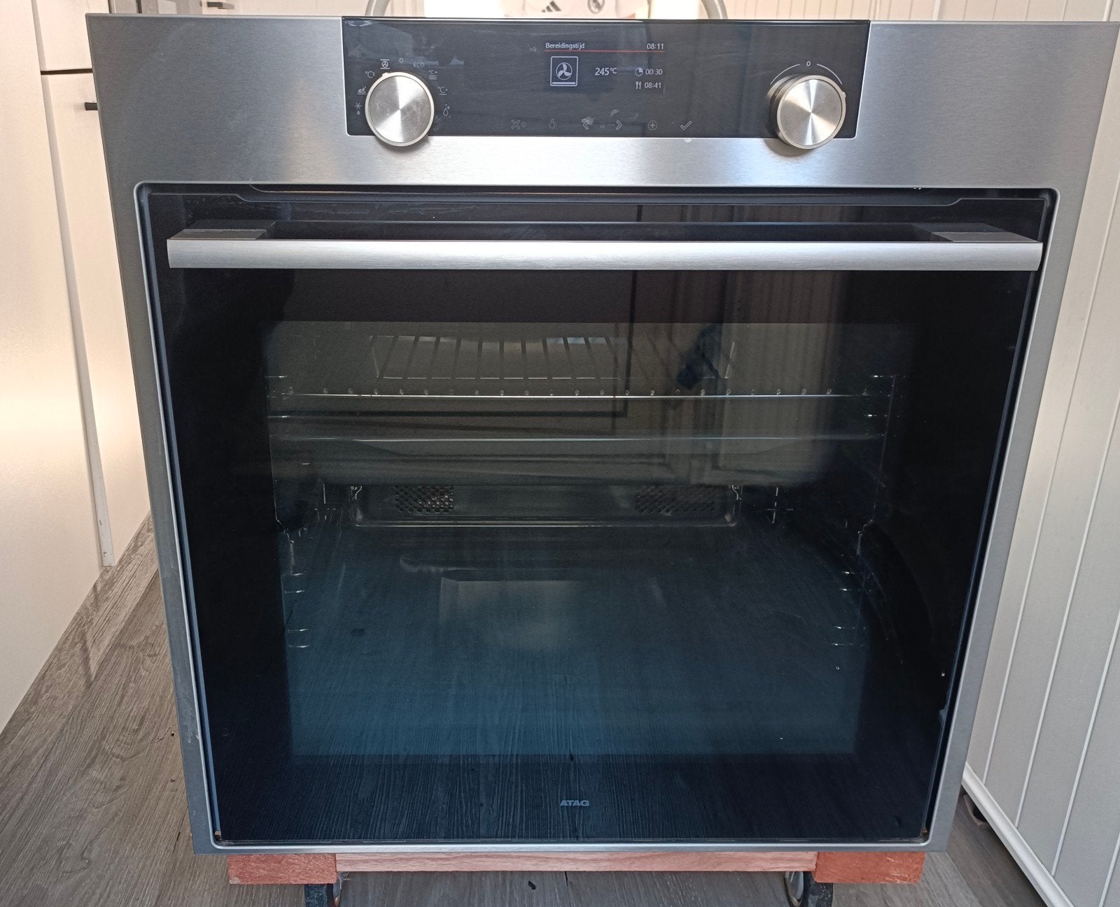 Atag inbouw oven ox6611c, Witgoed en Apparatuur, Ophalen, Hete lucht, Inbouw, Heteluchtoven