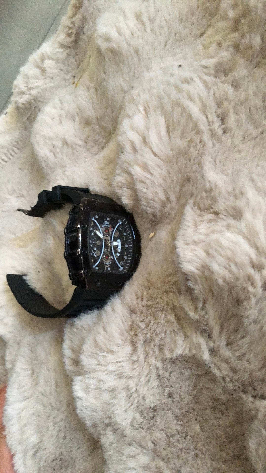 Horloge zwart, Ophalen, Gebruikt