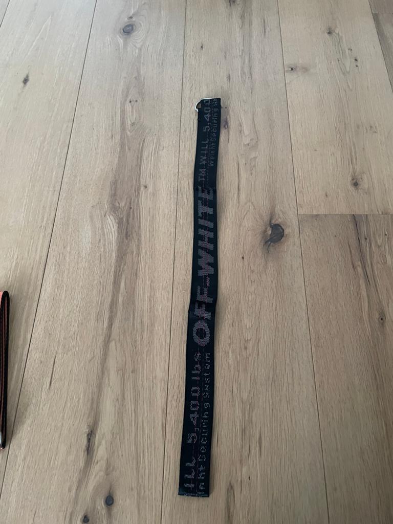 Zwarte off-white zadelriem nieuw!, Ophalen of Verzenden, Nieuw, Overige typen, Overige merken