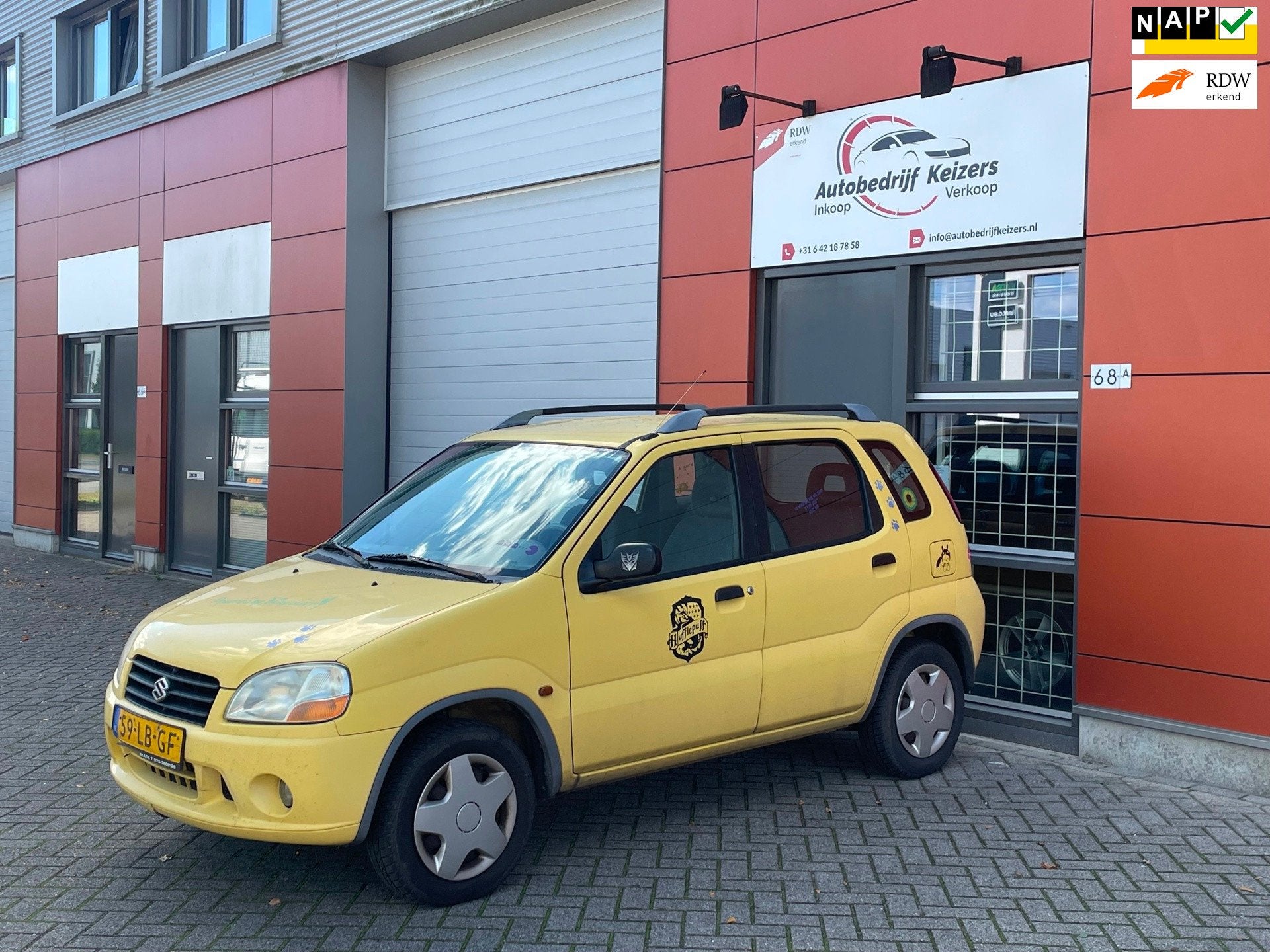 Suzuki Ignis 1.3-16V GL APK AIRCO CENTRAAL ELEK RAMEN, Auto's, Voorwielaandrijving, 83 pk, Stof, Gebruikt