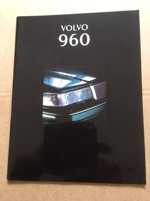 Autofolder/Brochure           Volvo   960       1995      NL, Ophalen of Verzenden, Nieuw, Volvo