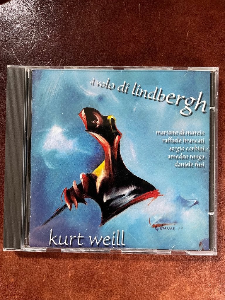 Mariano di Nunzio, Il Volo di Lindbergh, Kurt Weill, CD, Verzenden, Zo goed als nieuw, Jazz