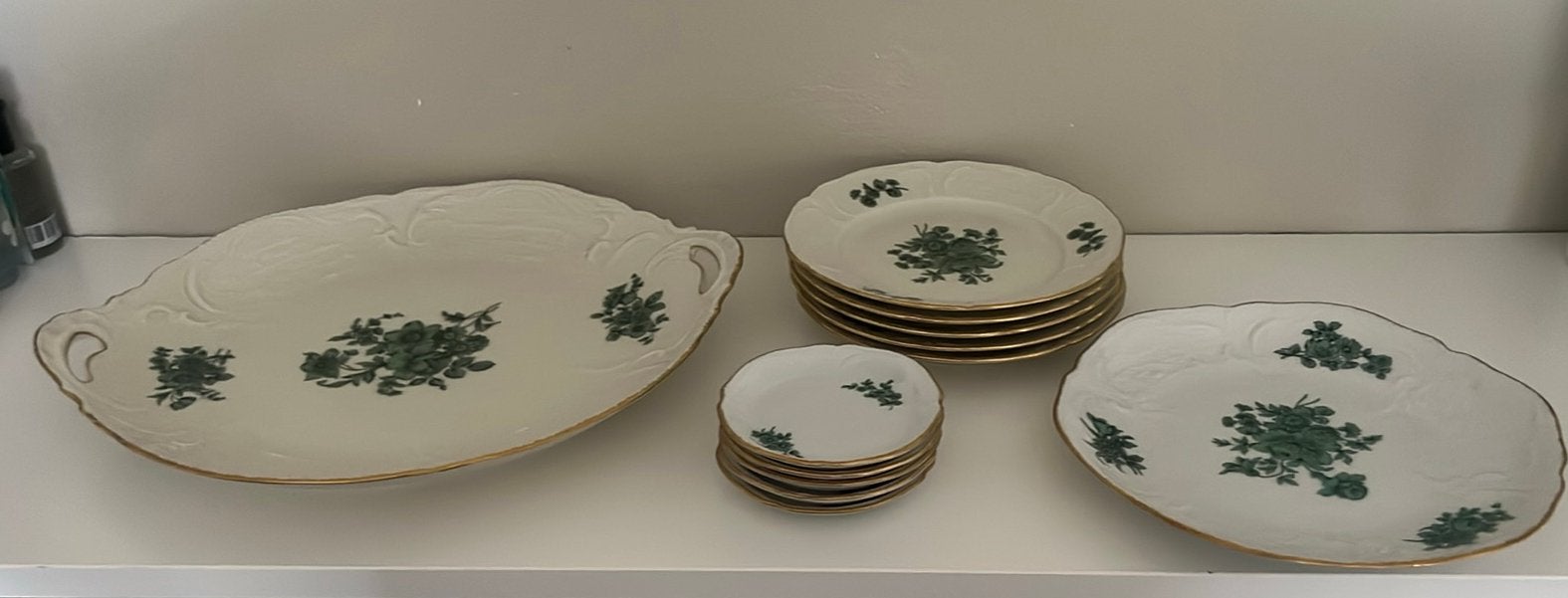 Rosenthal Sanssouci Groen Servies, Antiek en Kunst, Ophalen of Verzenden