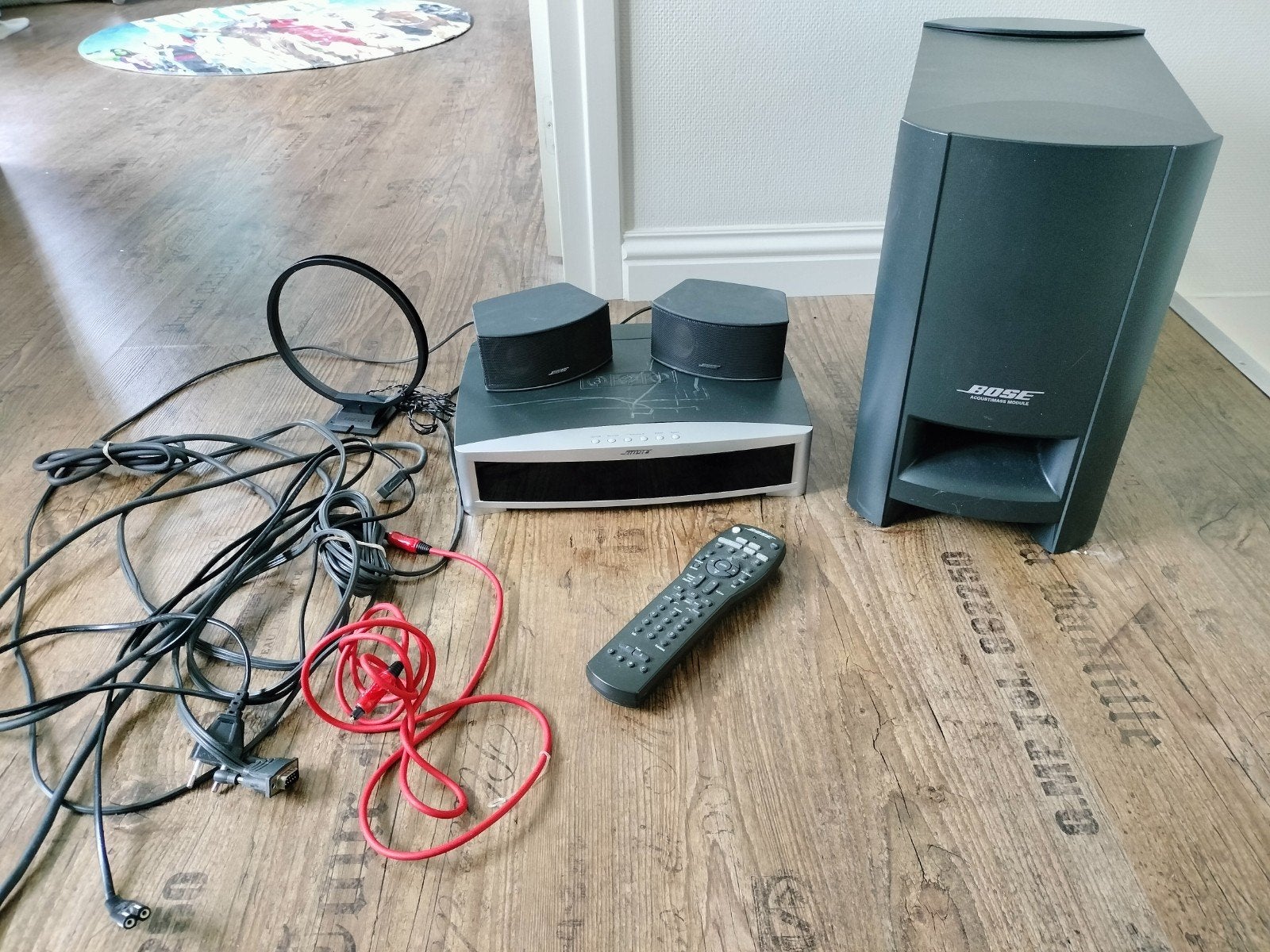 Bose 123 Surround Systeem - Compleet met Afstandsbediening, Audio, Tv en Foto, Ophalen of Verzenden, Gebruikt, 2.1-systeem, Overige merken