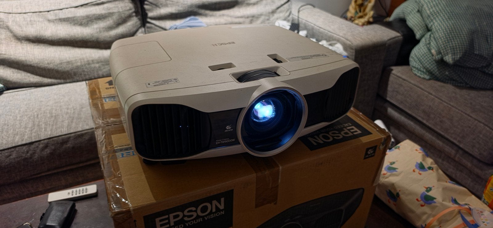 Epson TW9000 W, Ophalen, Gebruikt, Epson, LCD