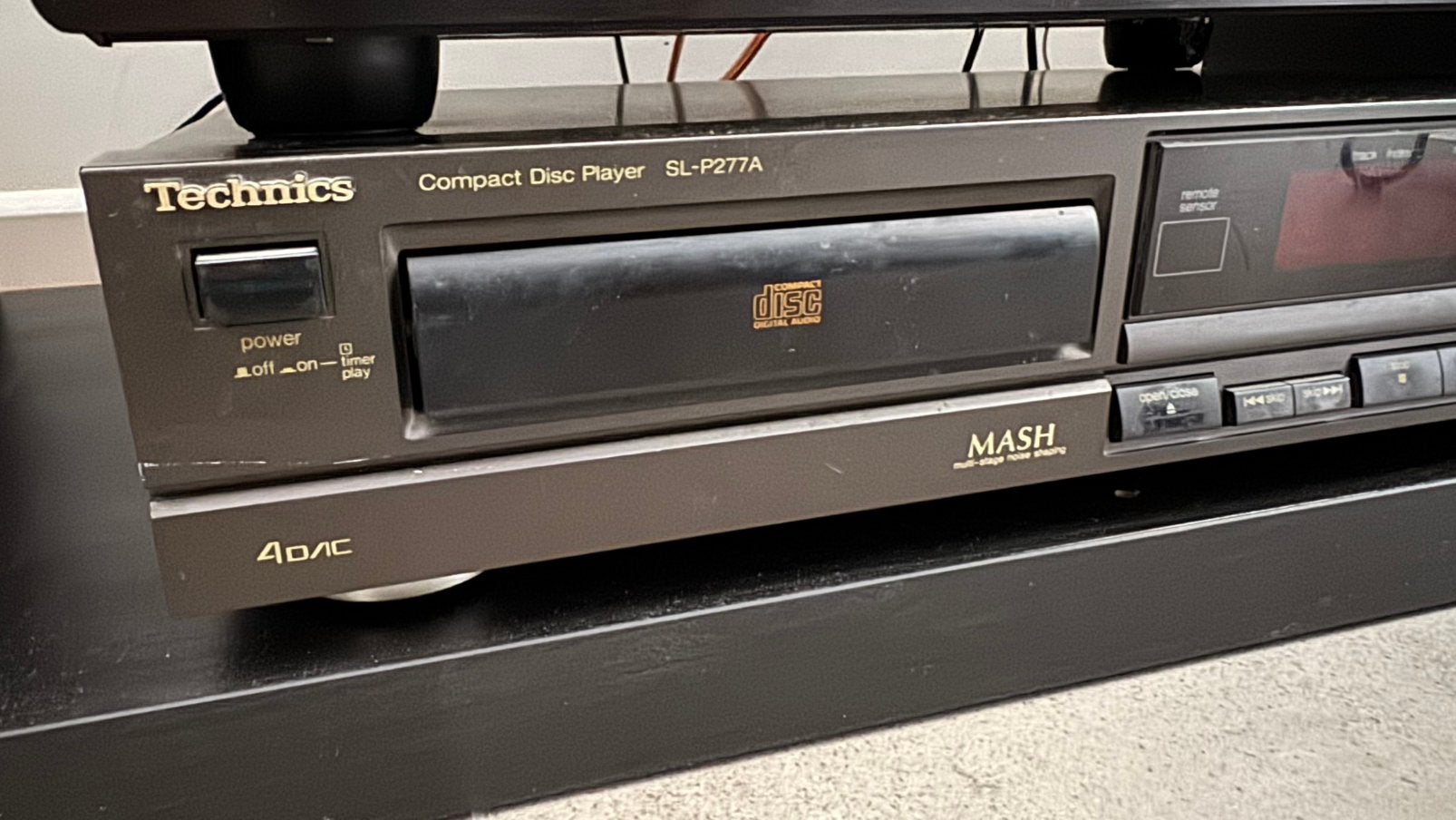 Technics SL-P277A CD speler met afstandsbediening, Audio, Tv en Foto, Cd-spelers, Ophalen of Verzenden, Gebruikt, Technics