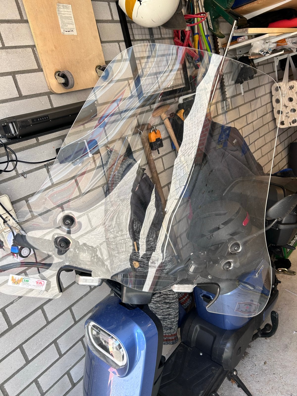 Windscherm voor IVA E-GO scooter - Isotta, Ophalen of Verzenden, Gebruikt, Overige typen, Overige merken