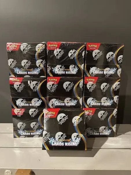 Pokemon Chaos Rising Boosterboxen, Ophalen of Verzenden, Nieuw, Boosterbox, Foil