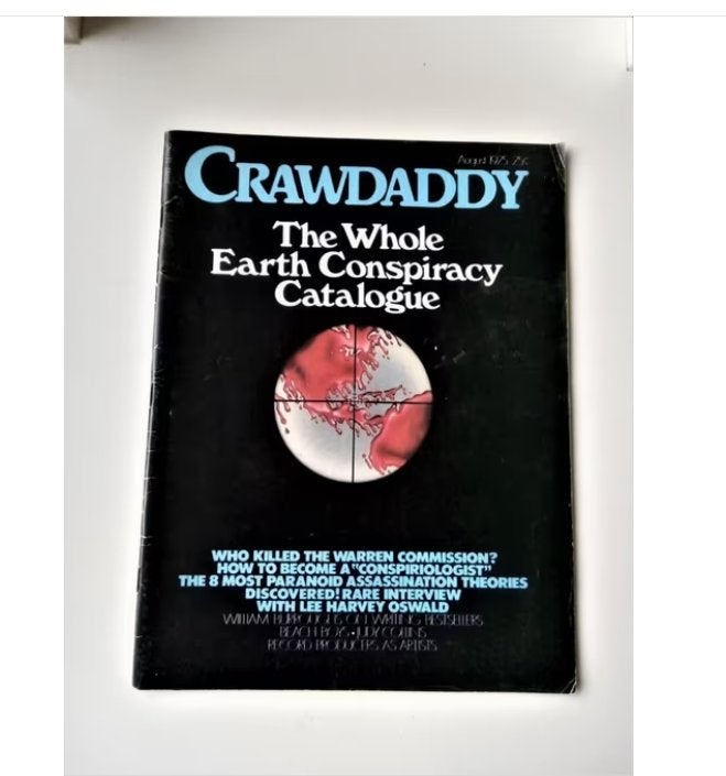 Crawddaddy Magazine (Aug 1975) - Conspiracy Special (ZGAN), Ophalen of Verzenden, Zo goed als nieuw, Muziek, Film of Tv