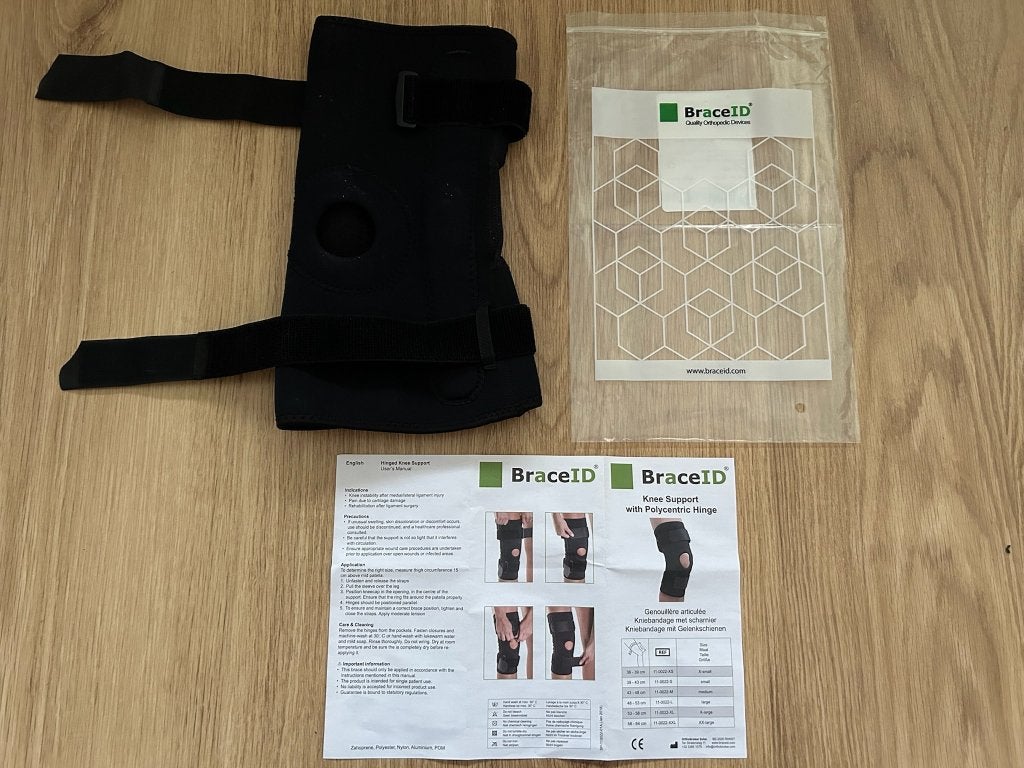 BraceID voor de knie, Maat L, Zo goed als nieuw!, Diversen, Braces, Ophalen, Zo goed als nieuw