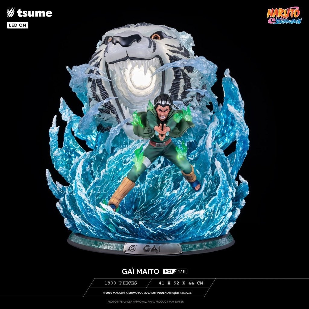 Naruto Shippuden Gaï Maito Limited Edition Statue Tsume, Ophalen of Verzenden, Nieuw, Overige typen