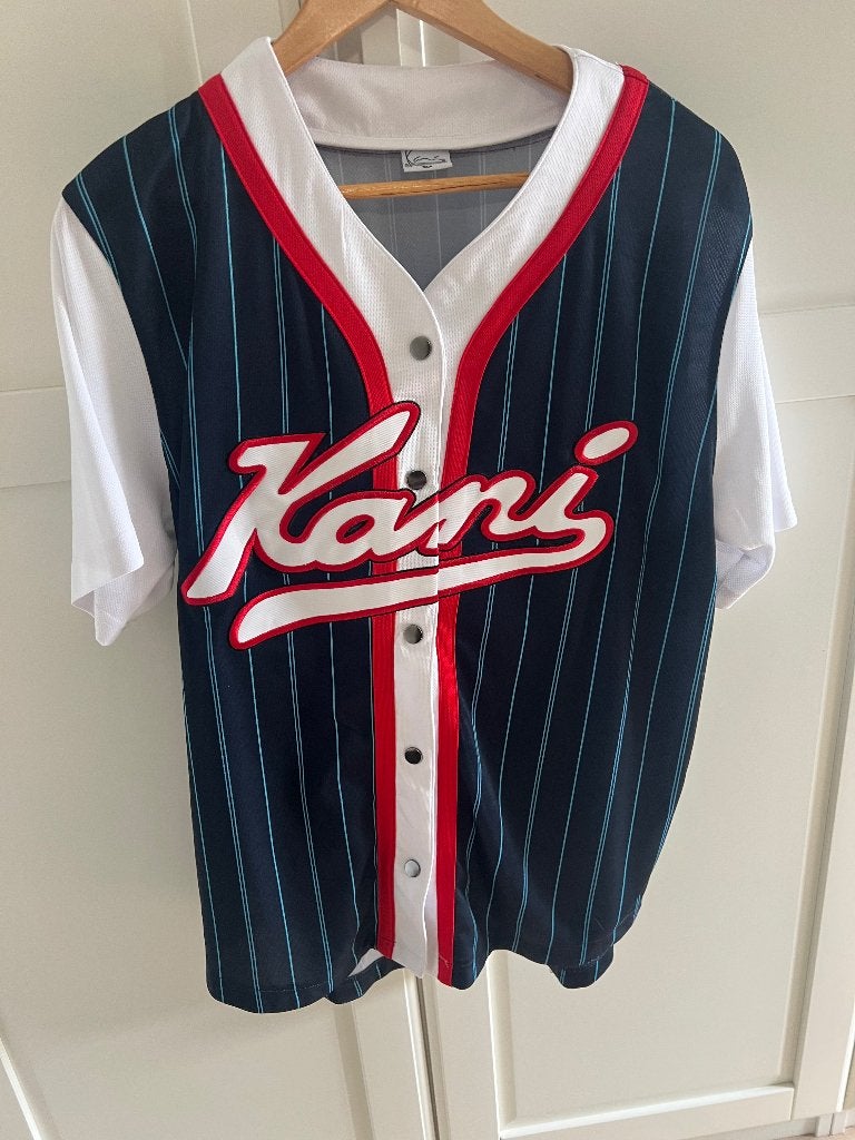 Karl kani overhemd nieuw m, Blauw, Nieuw, Ophalen of Verzenden, Karl Kani