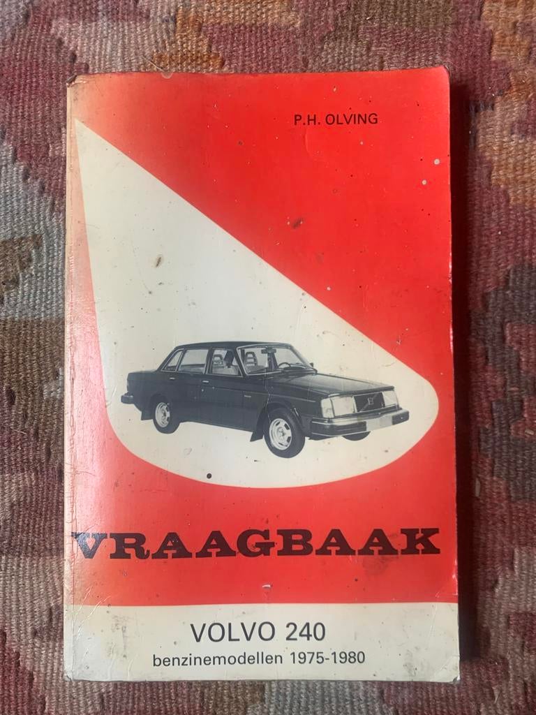 Vraagbaak Volvo 240 benzinemodellen 1975-1980, Ophalen of Verzenden, Gelezen, Volvo