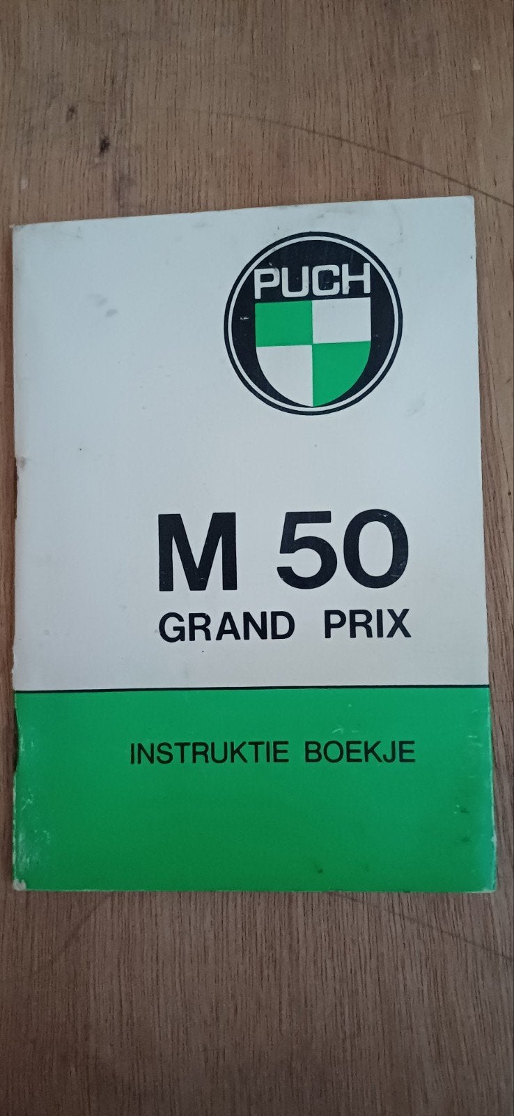 Puch  Grand Prix  M 50  instructieboekje, Ophalen of Verzenden