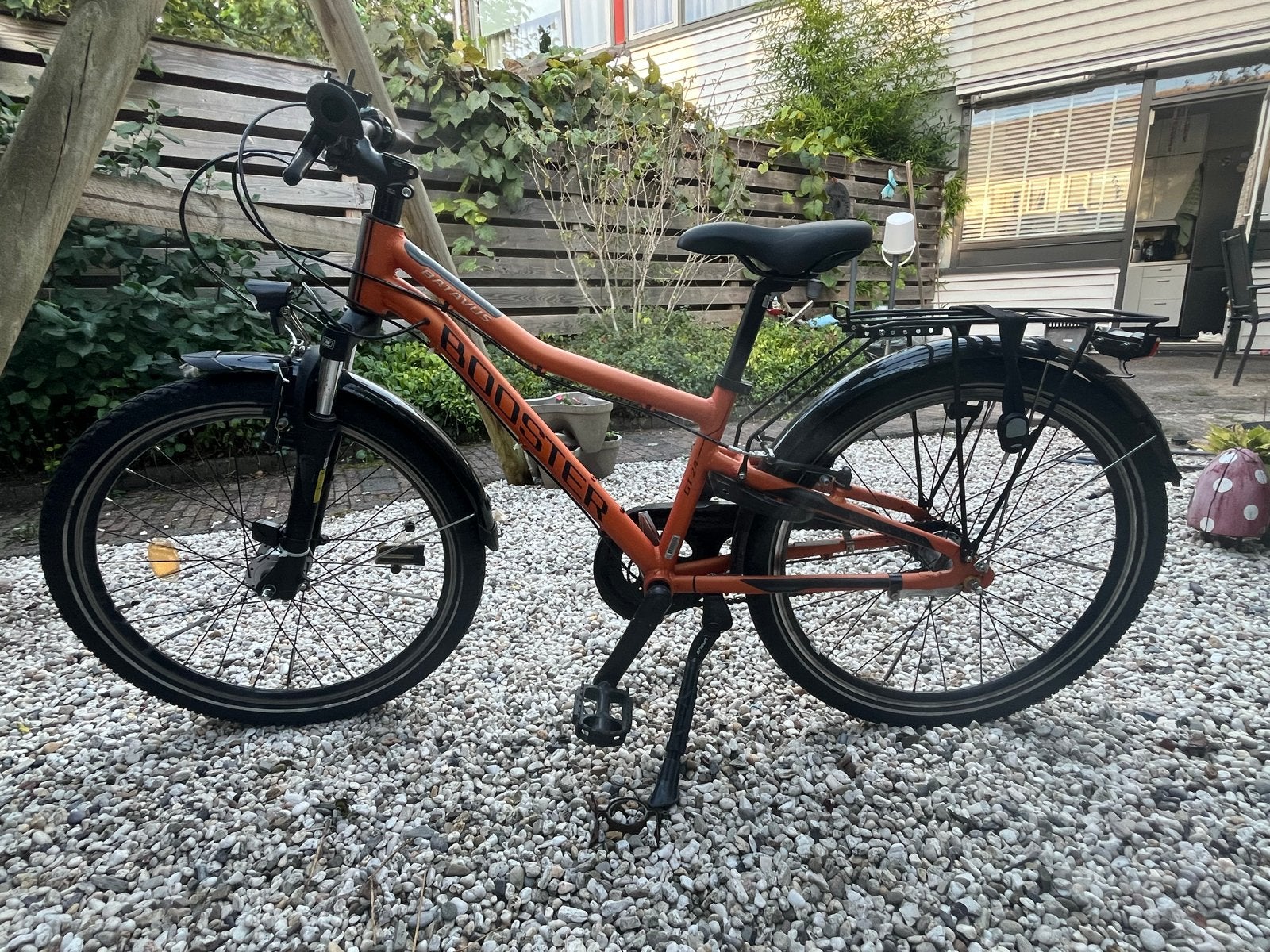 Batavus Booster 24 inch kinderfiets - Oranje, Ophalen of Verzenden, Gebruikt, Terugtraprem, 20 inch of meer