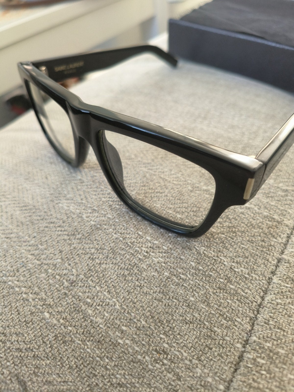 Nieuwe Saint Laurent Dames brillen zonder sterkte, NIEUW!, Overige merken, Zwart, Nieuw, Ophalen of Verzenden