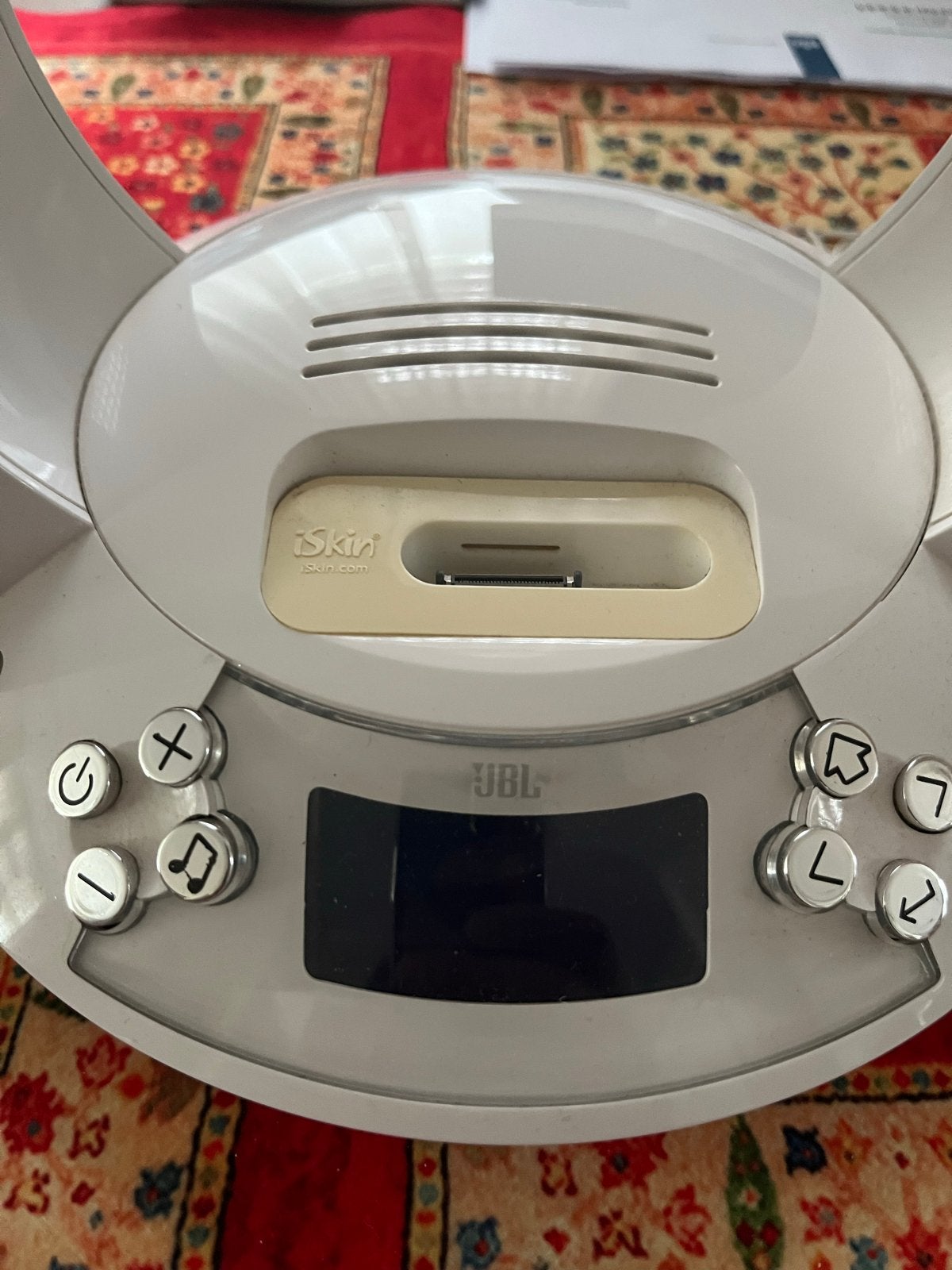 JBL On Stage IIIP luidspreker met iPod/iPhone dock, Gebruikt, JBL, Ophalen of Verzenden, Minder dan 60 watt