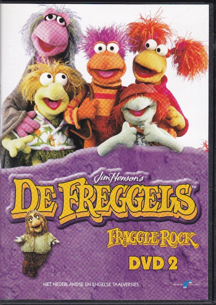 De freggels - Fregglerock dvd 2 ֎ Steve Whitmire, Dave Goelz, Cd's en Dvd's, Dvd's | Kinderen en Jeugd, Alle leeftijden, Poppen