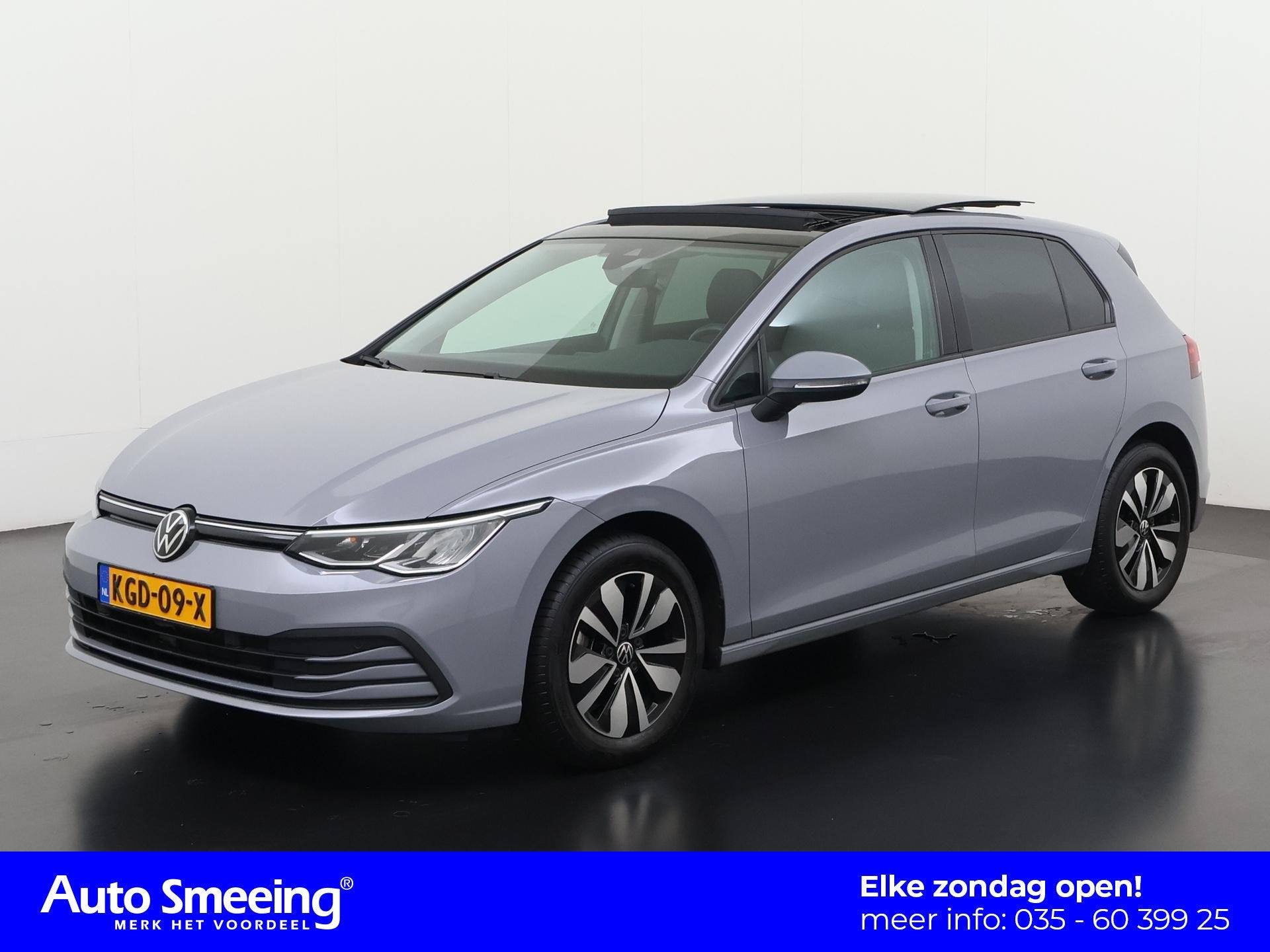 Volkswagen Golf 1.5 eTSI Life DSG | Schuifdak | Camera | Zon, Auto's, 4 cilinders, Bedrijf, Golf, 131 pk