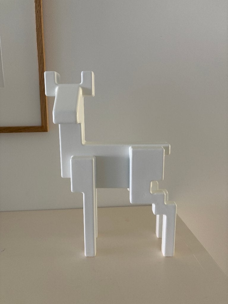 IKEA Samspelt hert metaal - designobject Monika Mulder IKEA, Ophalen, Zo goed als nieuw, Dier